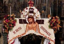 Ι. Ν. Αγ. Γεωργίου Νάουσας: Επιτάφιος έργο τέχνης